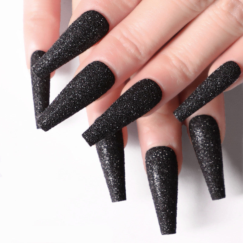 Trapezoidal coffin fake nails