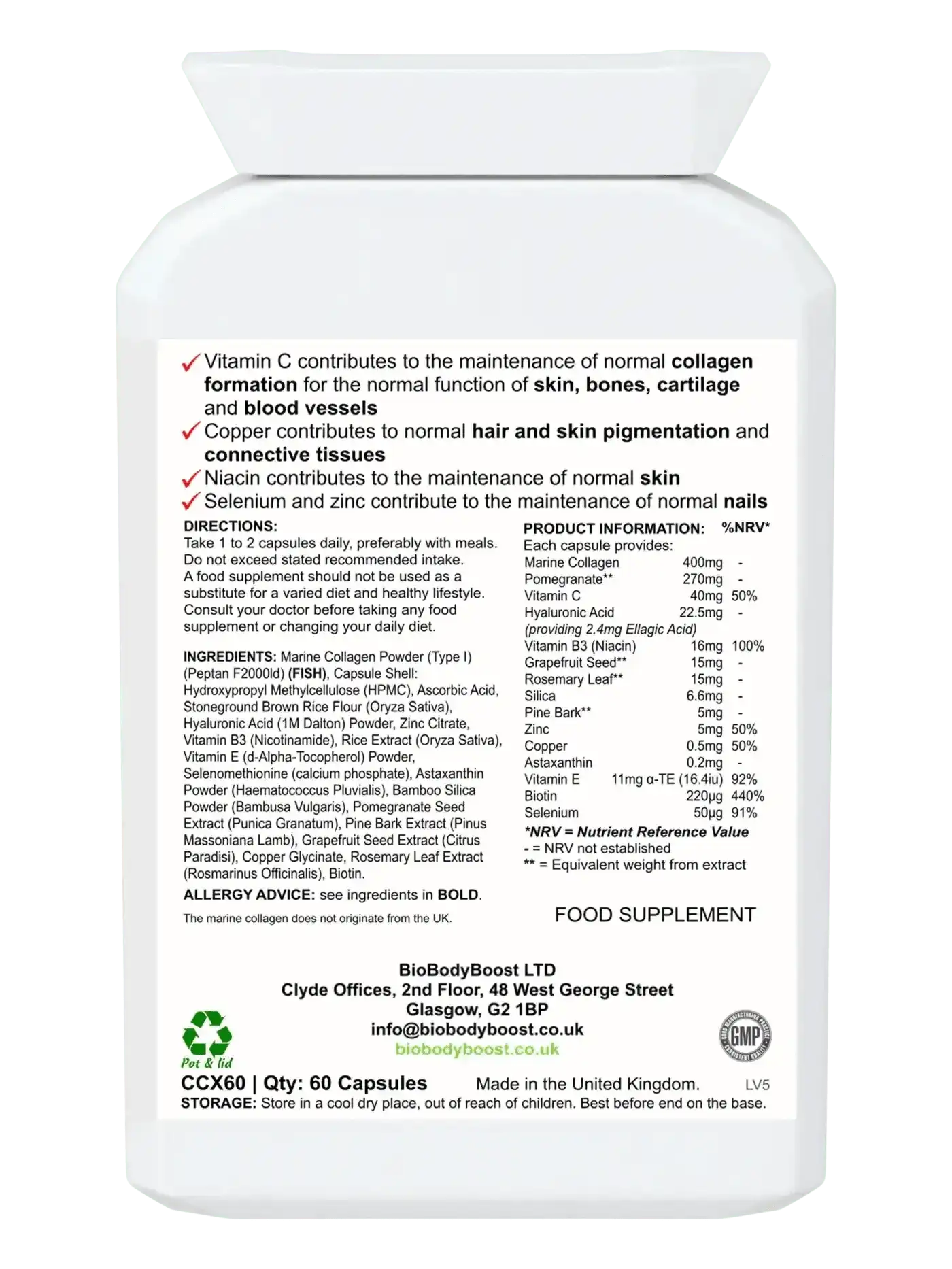 BioBeauty Blend Marine Collagen Complex