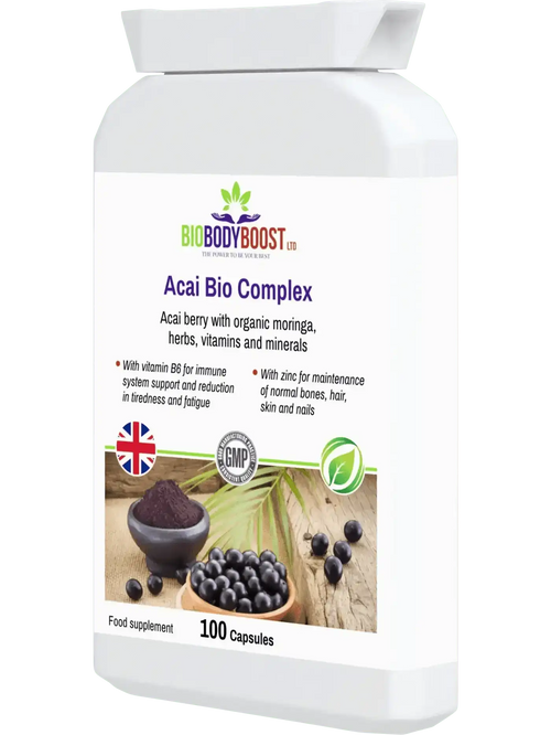 Acai Bio Complex – 60‑Caps Acai Berry Immunity & Energy Supplement