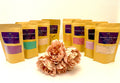 Eight 100g Luxury Natural Bath Blends in Eco-Pouch