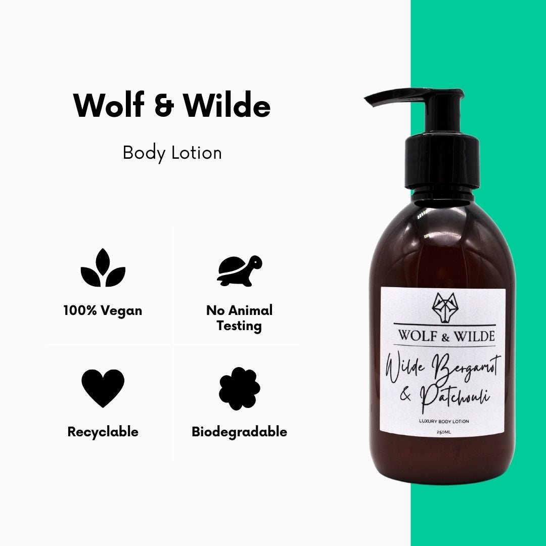 Wilde Bergamot & Patchouli Luxury Body Lotion 250ML